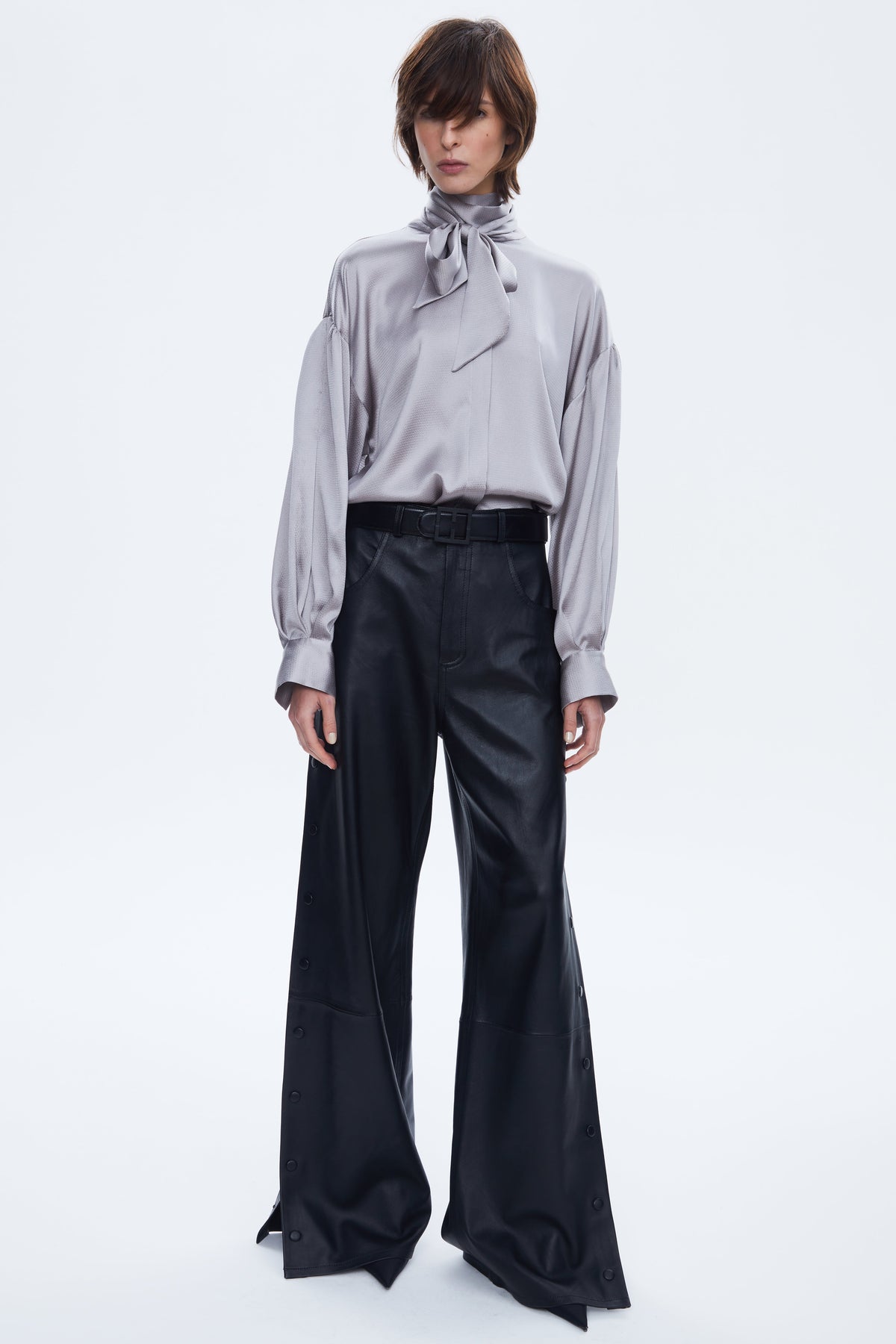 Camisa Georgina Seda Natural - imagen 1