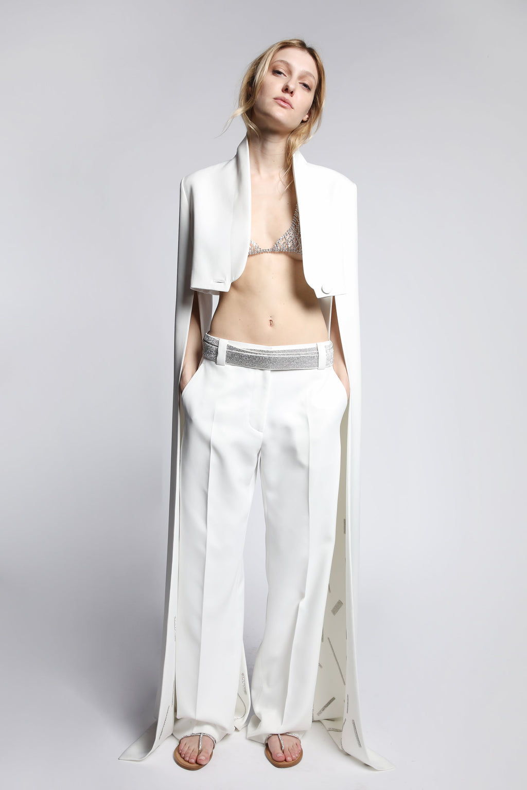 Pantalón Fabrizzio Seda Vegetal Satinado - imagen 1