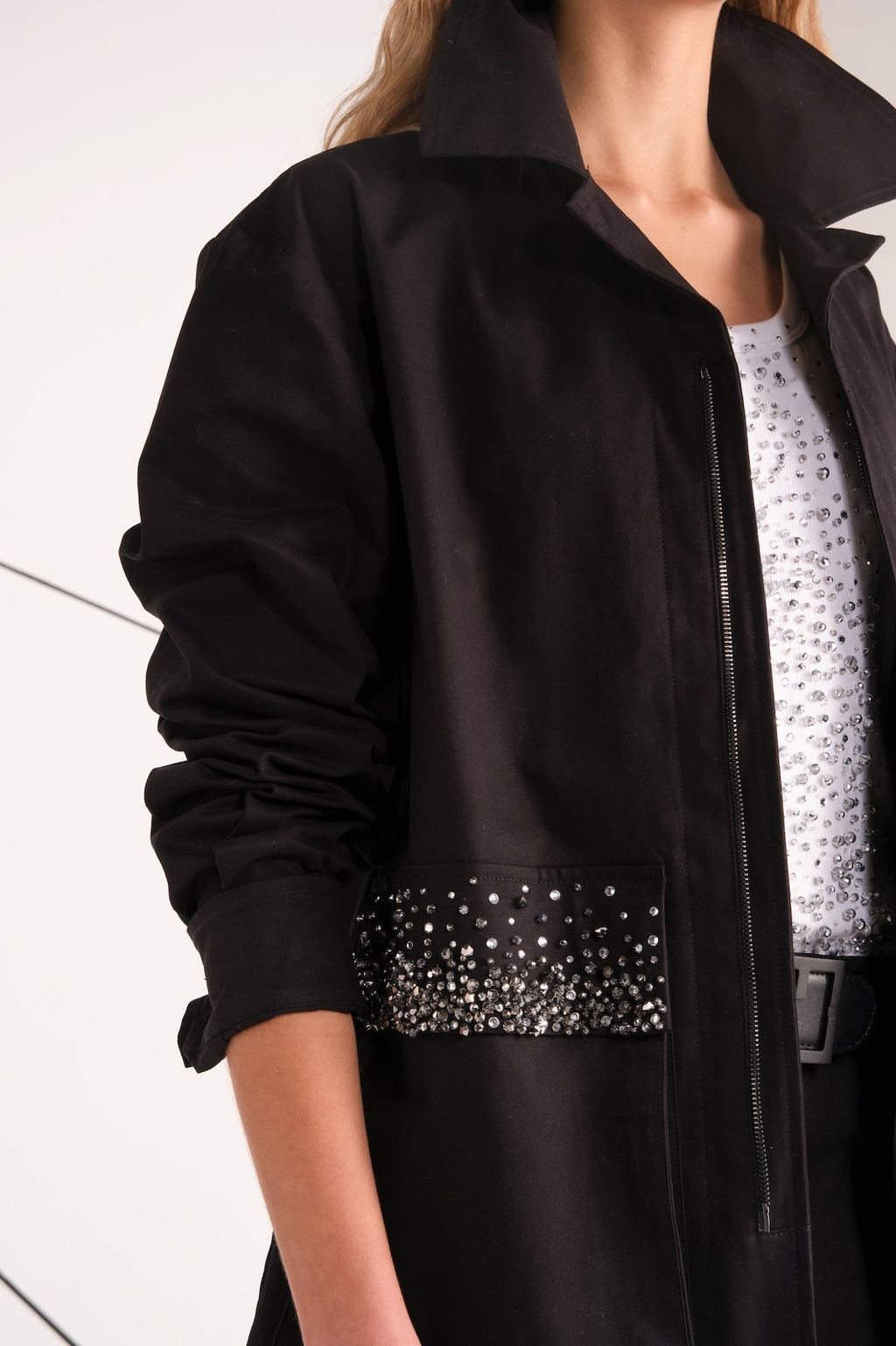 Saco Grade Gabardina Bordada - imagen 2
