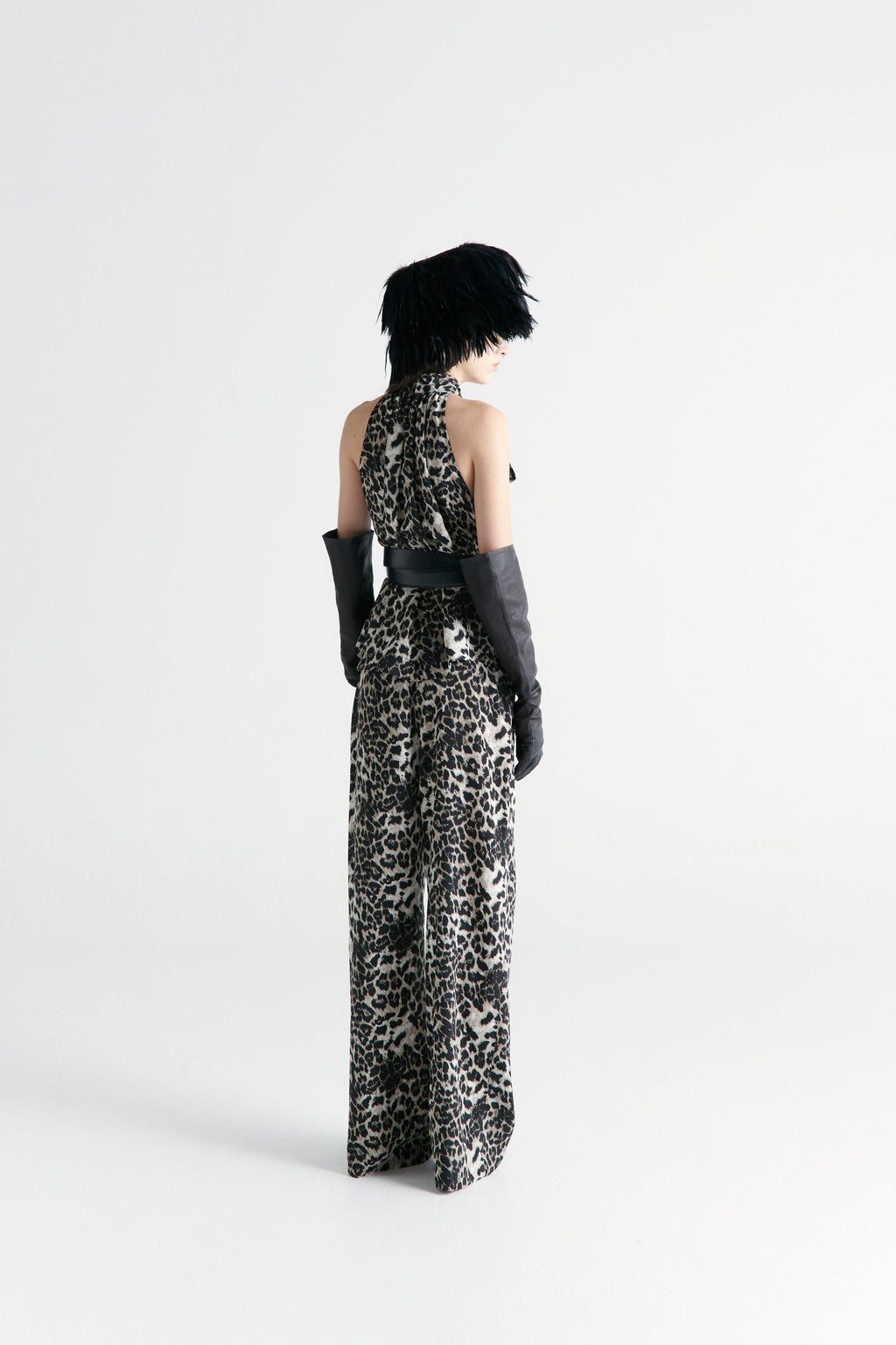 Top Minghella Print Seda Natural - imagen 3
