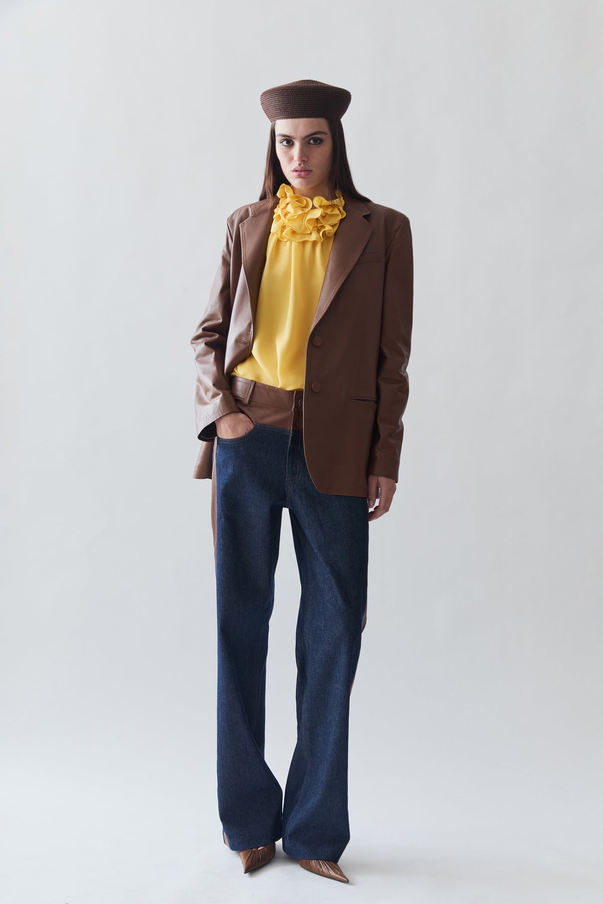 Top Dolce Vita Seda Natural Amarillo - imagen 1