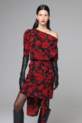 Vestido Margaret Print Seda Natural - imagen 1