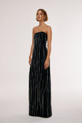 Vestido Poniente Flecos Crystal - imagen 1